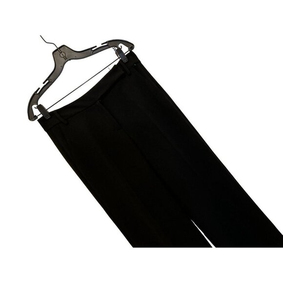 Charles Nolan Wide Leg Black Pants Trousers Back Pockets Size 6 - Picture 3 of 10